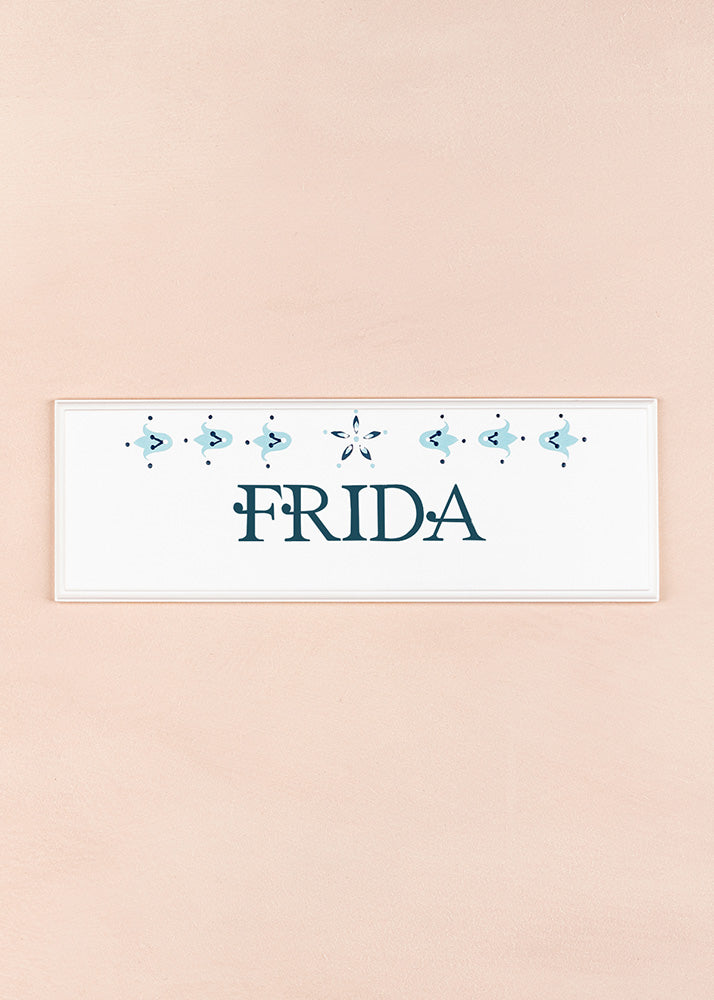 Frida Name Plaque