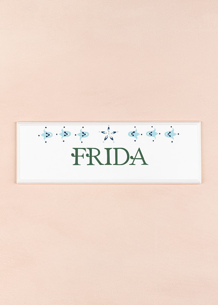 Frida Name Plaque