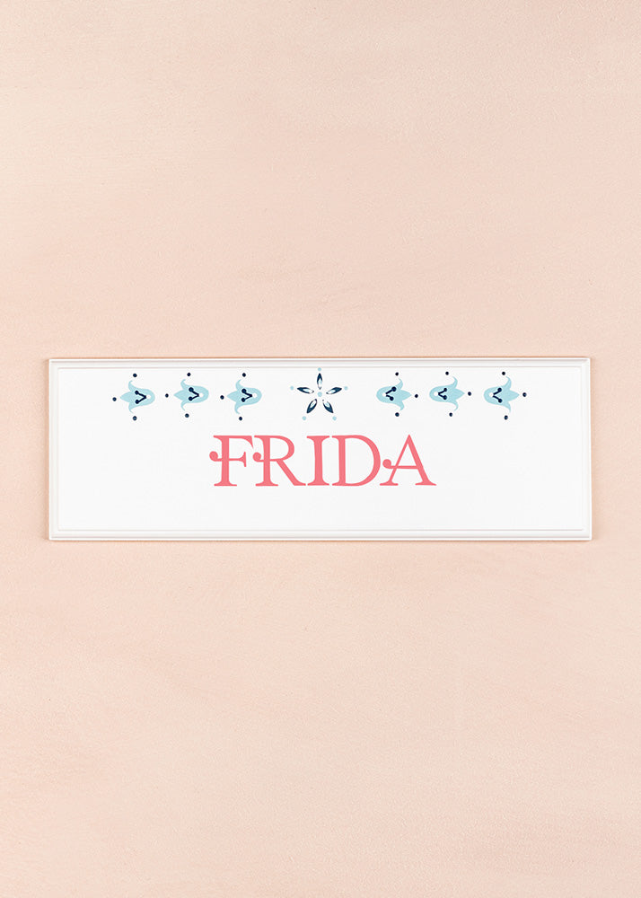 Frida Name Plaque