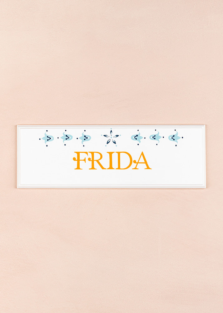 Frida Name Plaque