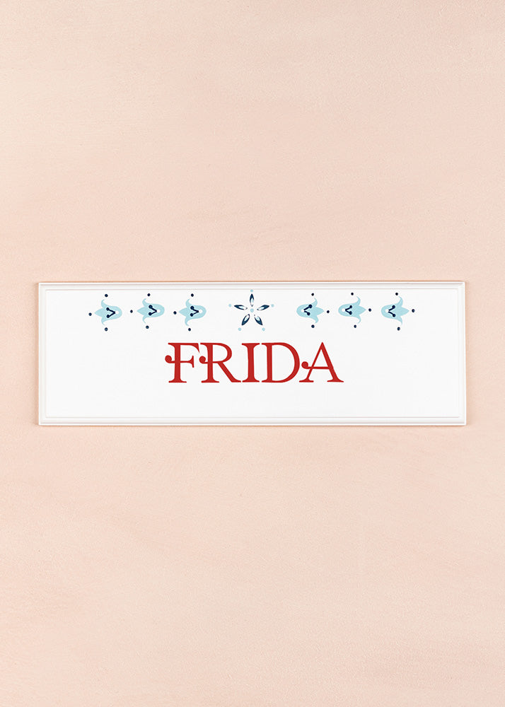 Frida Name Plaque