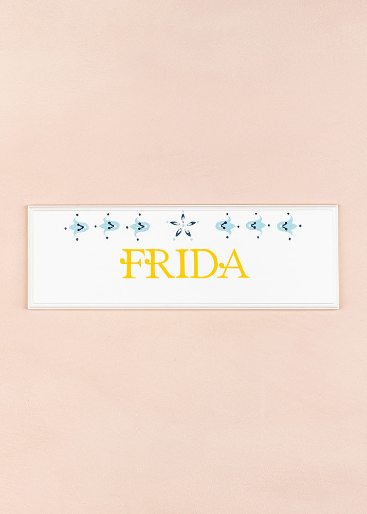 Frida Name Plaque