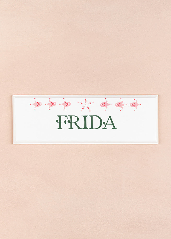 Frida Name Plaque
