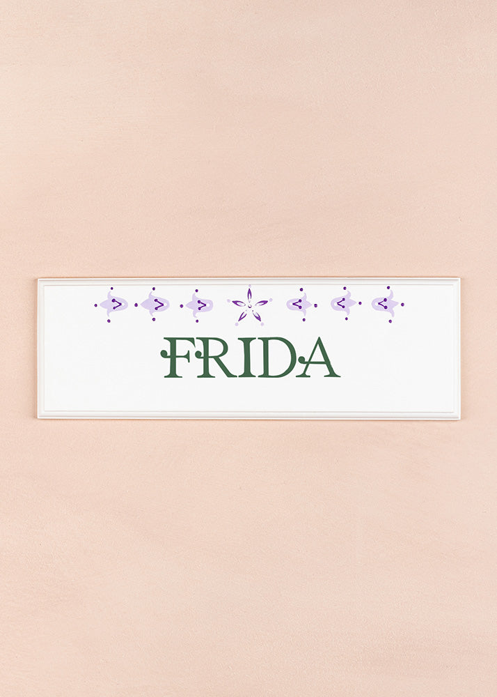 Frida Name Plaque