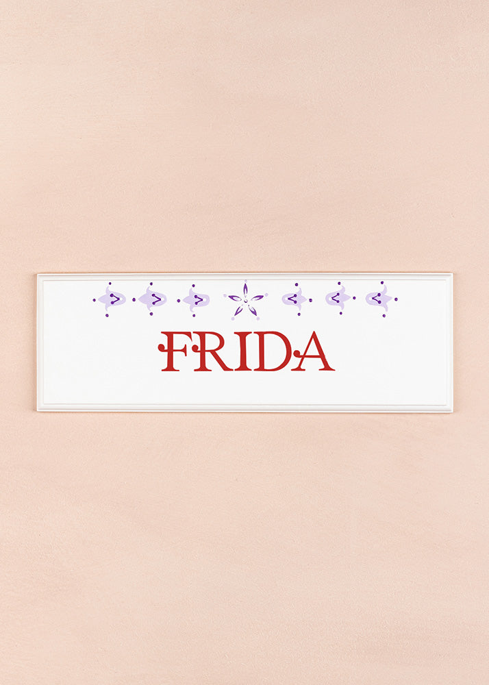 Frida Name Plaque