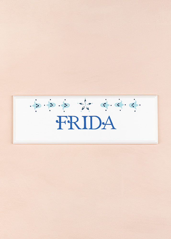 Frida Name Plaque