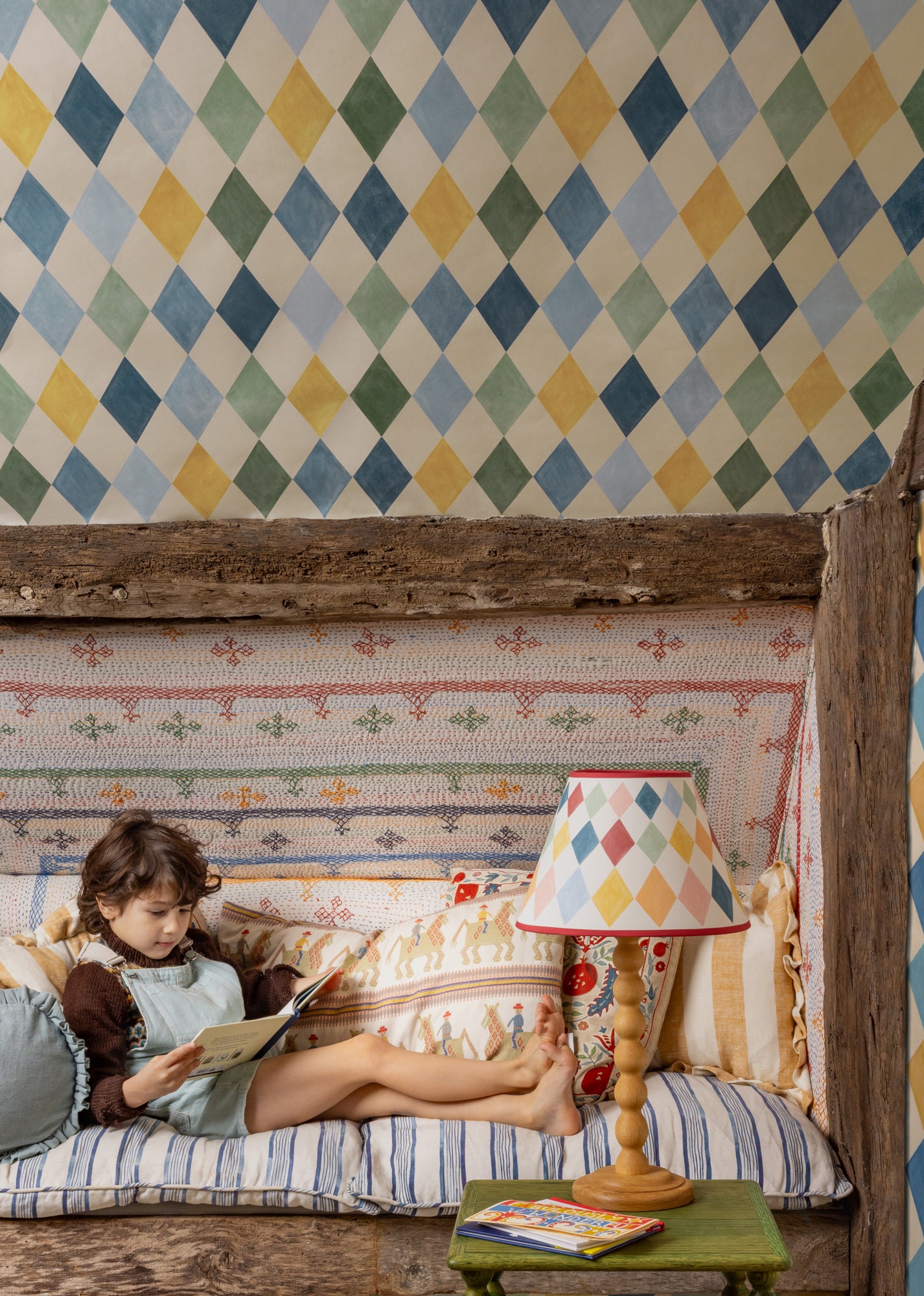 Harlequin Wallpaper ~ Sherbert