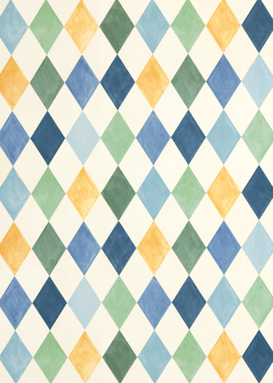 Harlequin Wallpaper ~ Sherbert