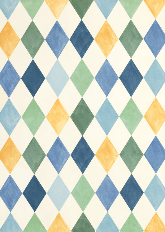 Harlequin Wallpaper ~ Sherbert